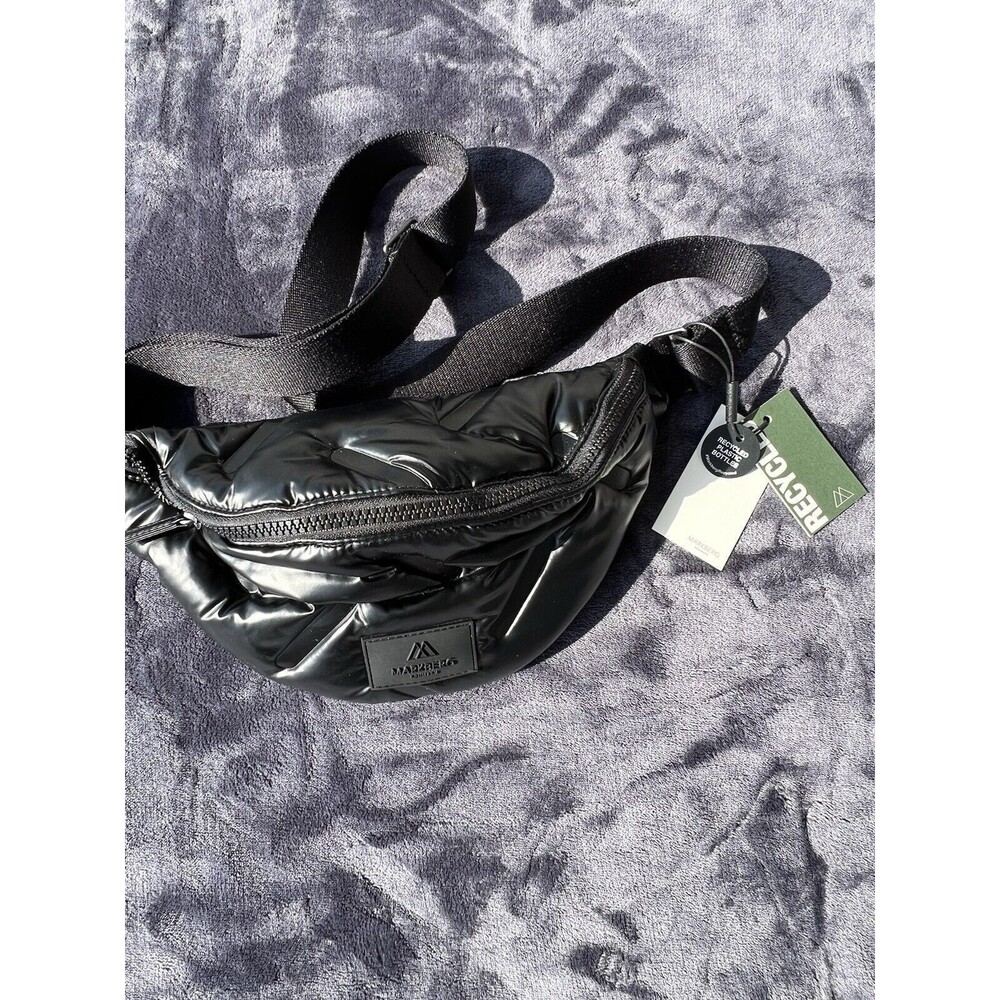NWT Markberg Denmark Halle MBG Bum Bag Quilted Puffer Bag Medium Recycled‎